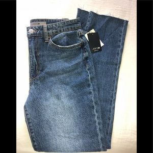 JOE’S high rise straight ankle jeans